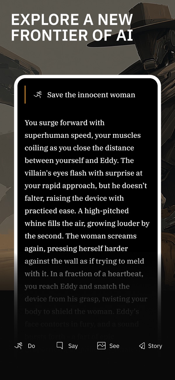 AI Dungeon App Store screenshot 4 (iPhone)