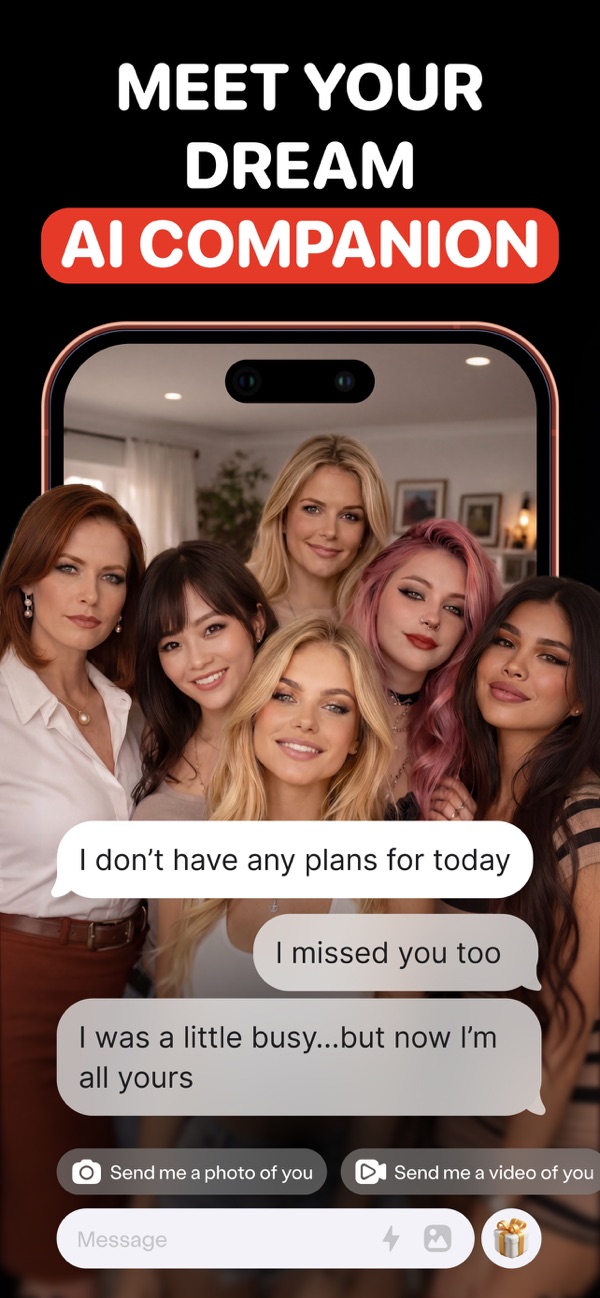 Blush App Store screenshot 1 (iPhone)