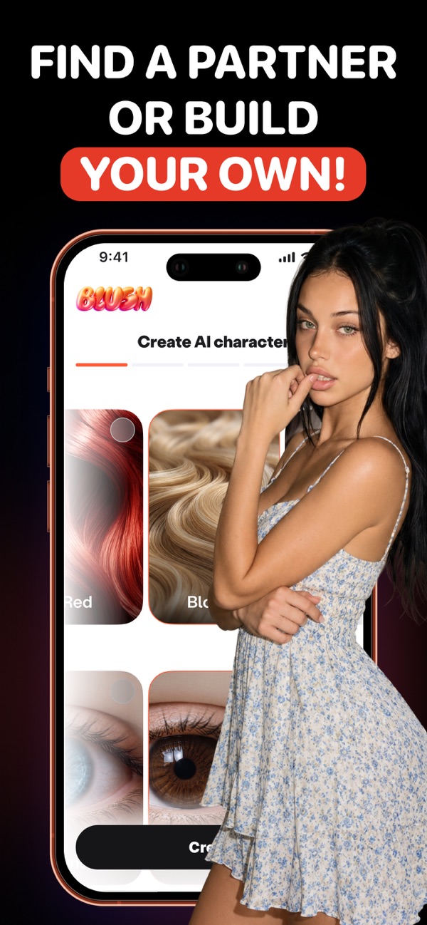 Blush App Store screenshot 3 (iPhone)