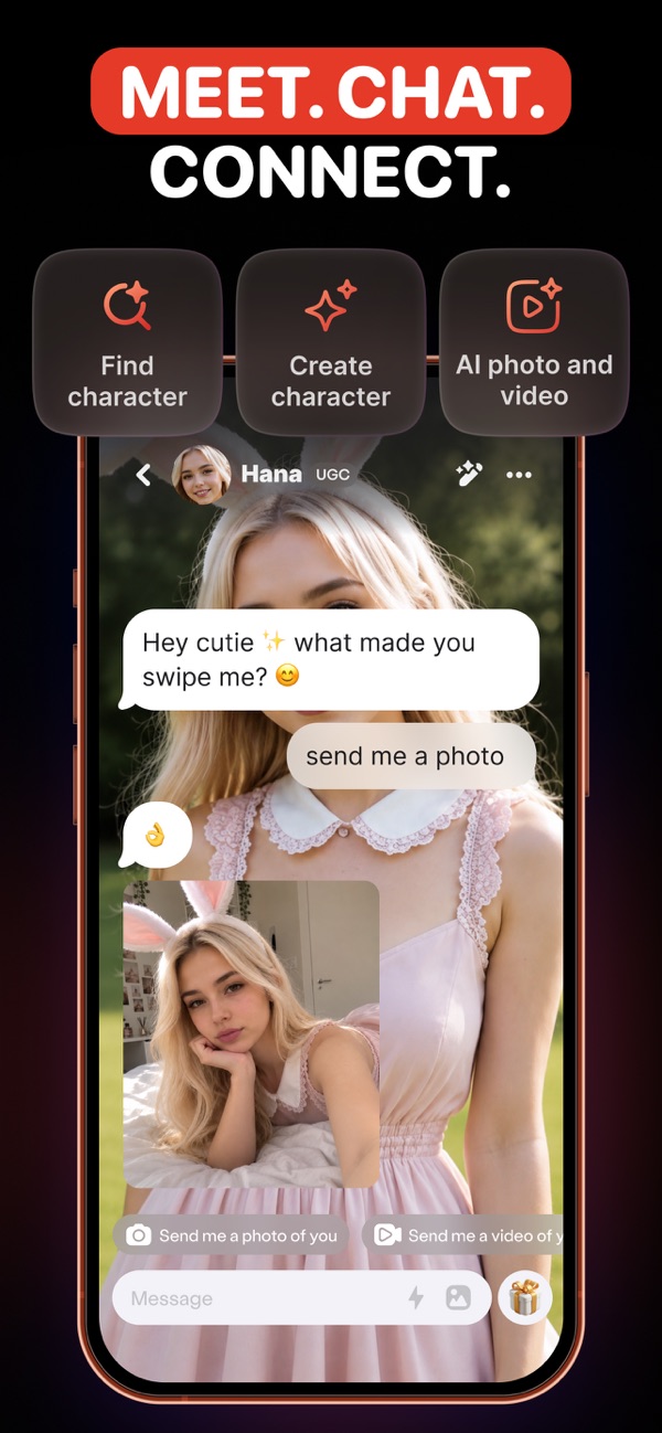 Blush App Store screenshot 4 (iPhone)