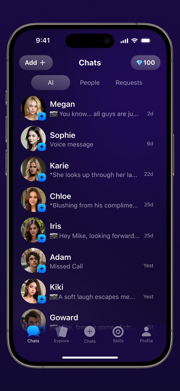 ChaChat App Store screenshot 6 (iPhone)