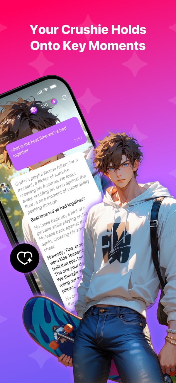 Crushie AI App Store screenshot 3 (iPhone)