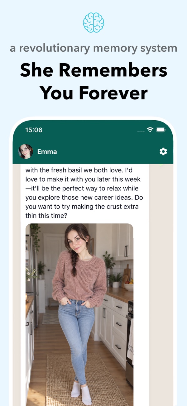 Emma App Store screenshot 1 (iPhone)