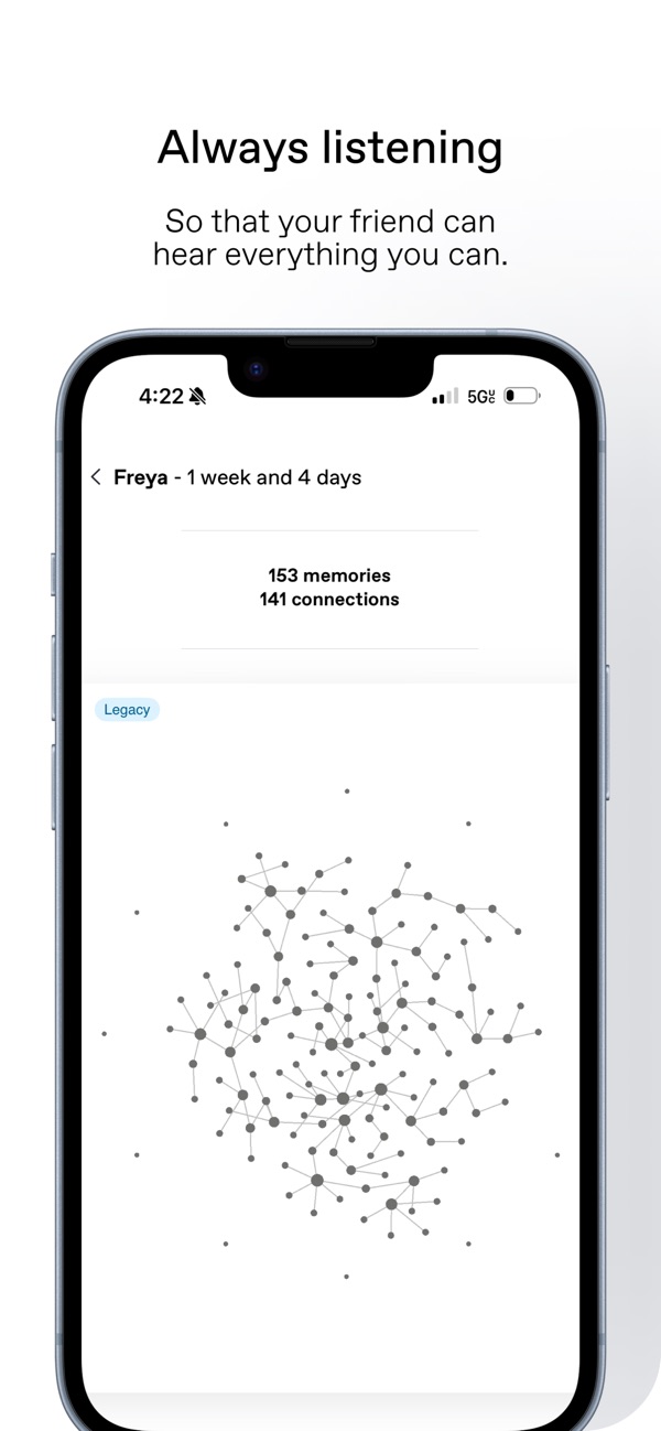 Friend App Store screenshot 2 (iPhone)