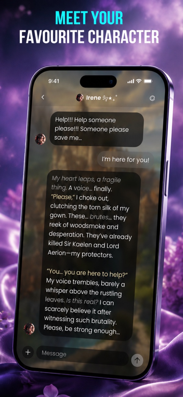Lilacs App Store screenshot 2 (iPhone)