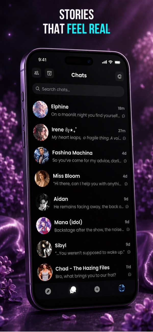 Lilacs App Store screenshot 3 (iPhone)