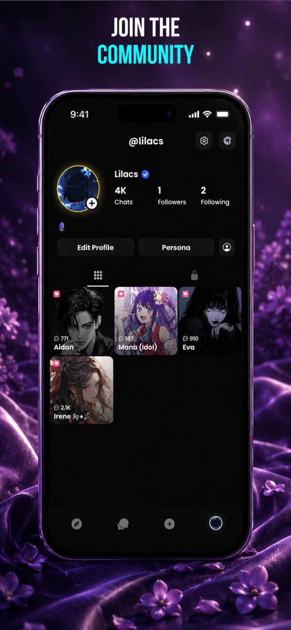 Lilacs App Store screenshot 4 (iPhone)