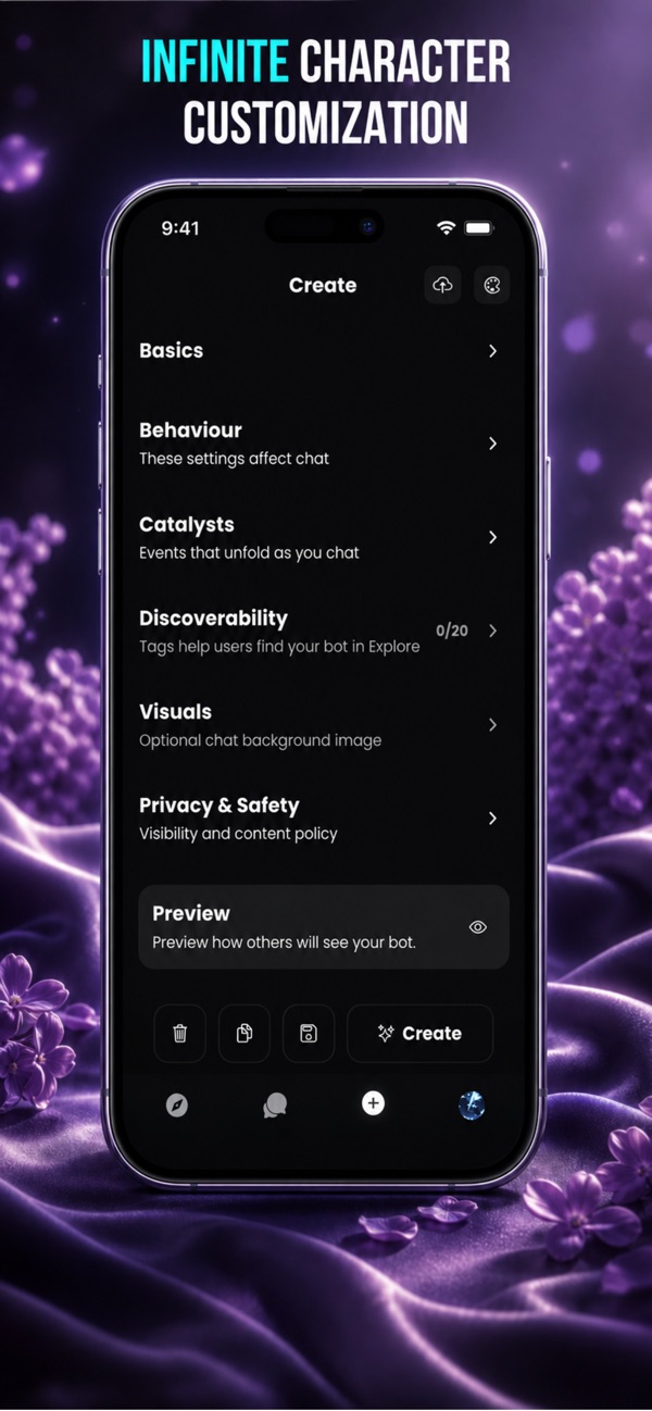 Lilacs App Store screenshot 5 (iPhone)