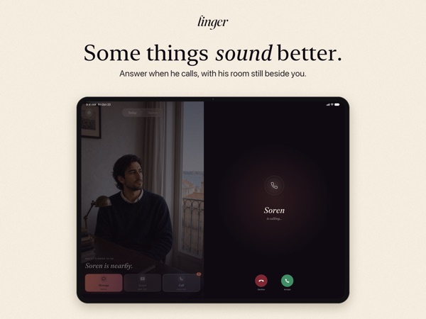 Linger App Store screenshot 5 (iPad)