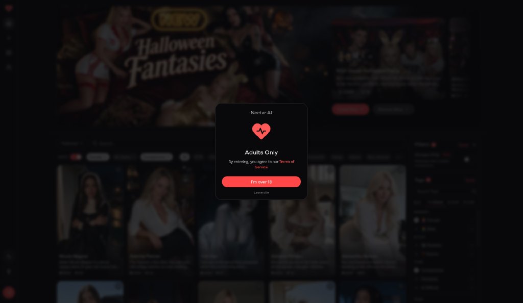 Nectar AI website preview 1 (website)