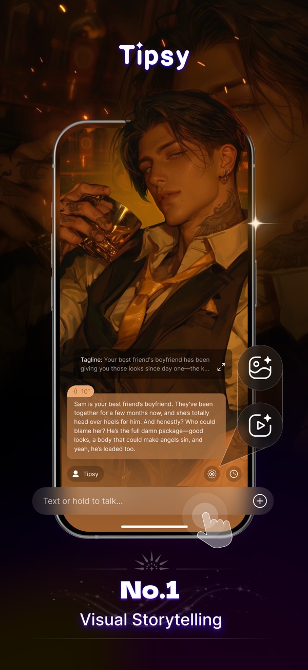 Tipsy Chat App Store screenshot 1 (iPhone)