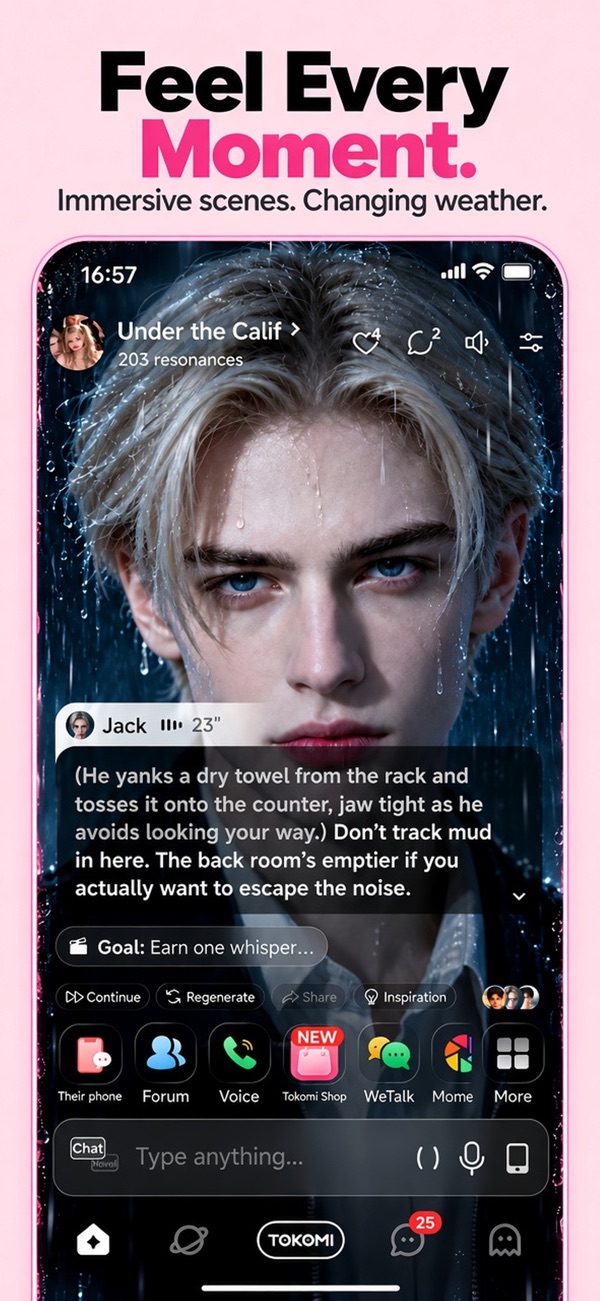 Tokomi App Store screenshot 4 (iPhone)