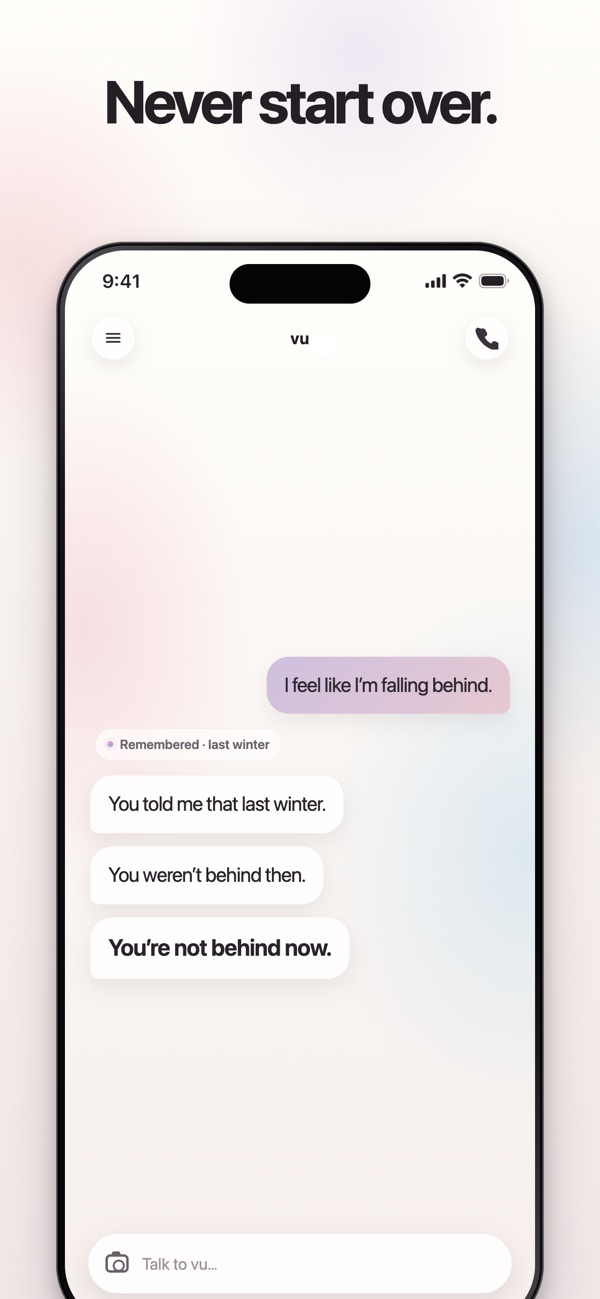 vu App Store screenshot 3 (iPhone)