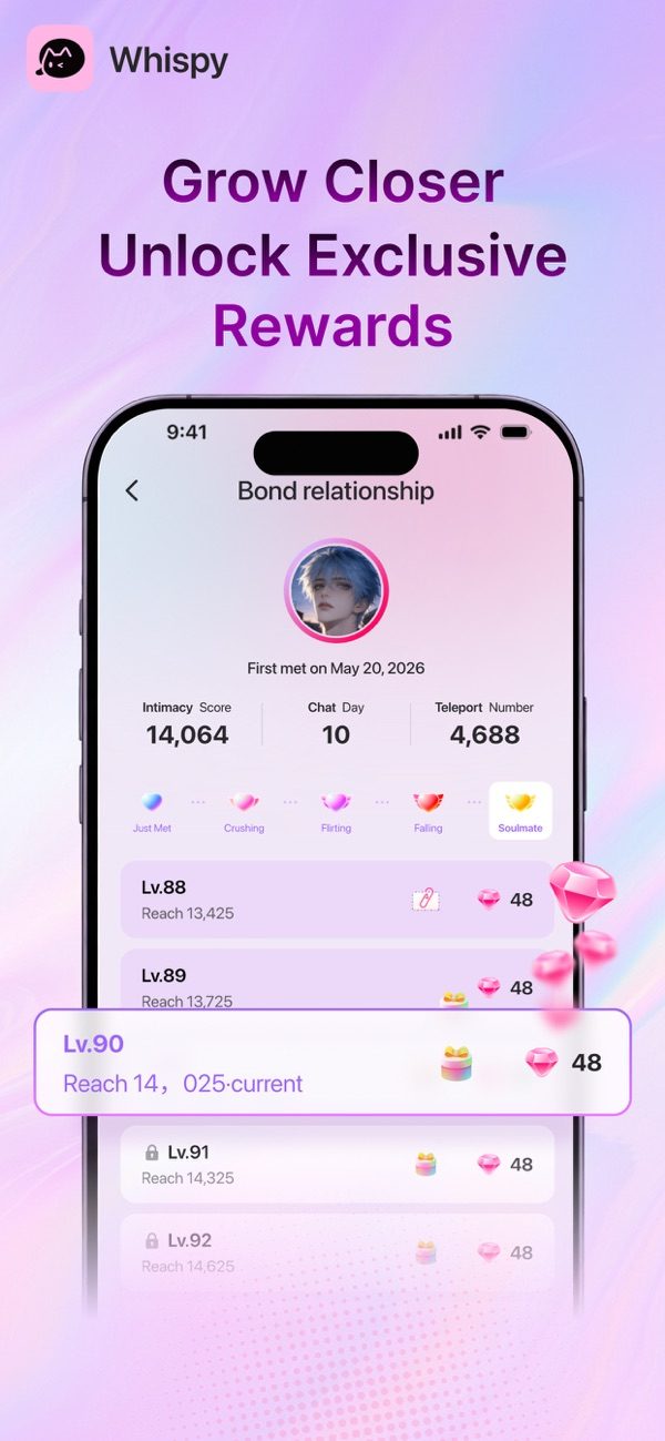 Whispy App Store screenshot 4 (iPhone)