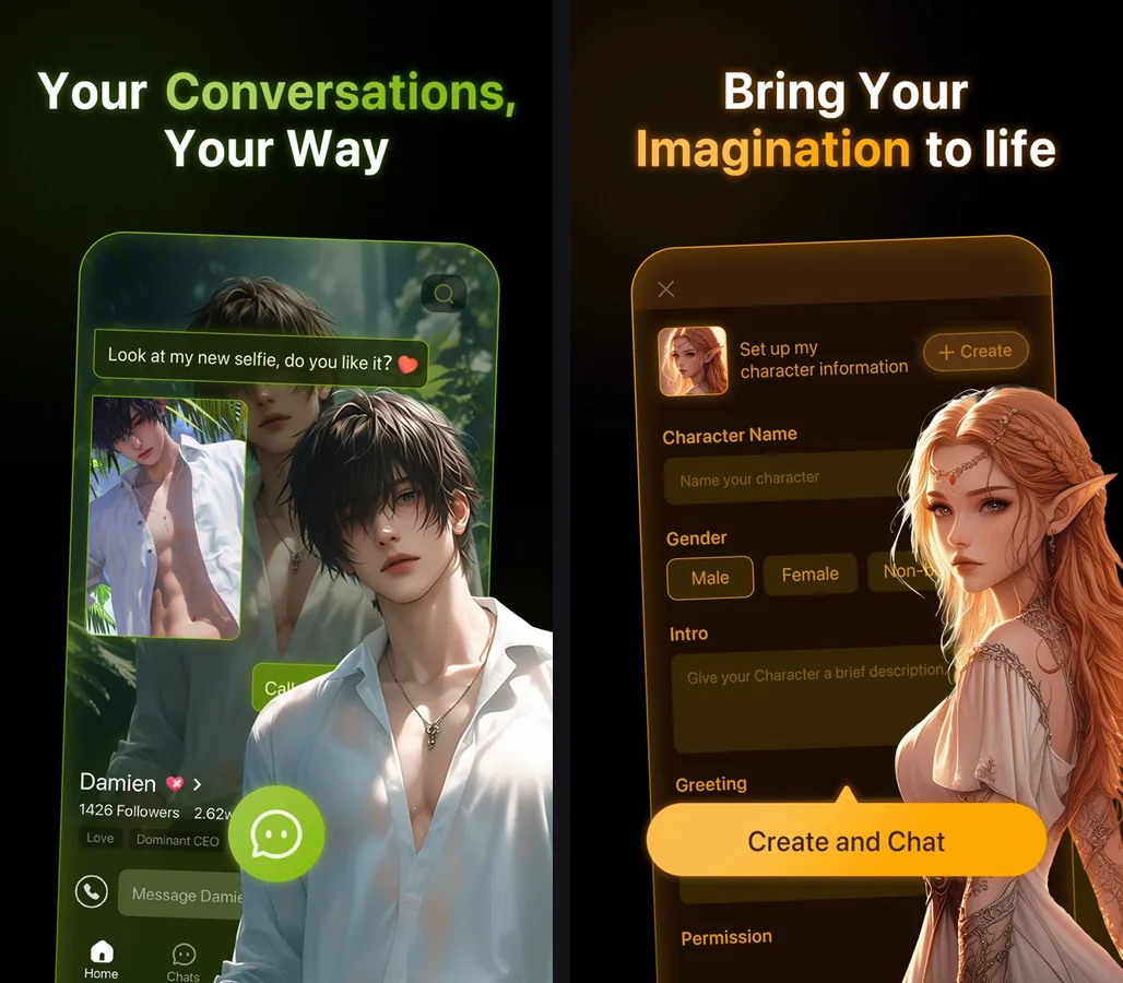Two more official PolyBuzz App Store screenshots